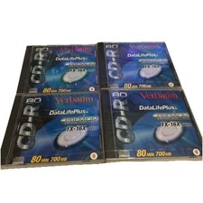 Verbatim DataLifePlus CD-R 80 Min 700MB Premium Tech Azo Blue 1X-16X Speed picture