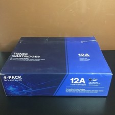 4 PACK 12A Toner Cartidges Compatible for HP Laserjet 1010 1012 1015 1018 1020.. picture