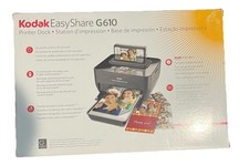 Open Box Kodak Easy Share Printer Dock G610 Printer Manual, Paper, Cartridge picture