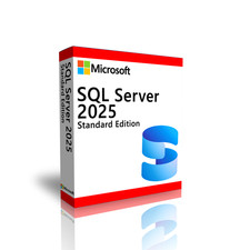 Microsoft SQL Server 2025 Standard with 2 Core License, unlimited User CALs picture