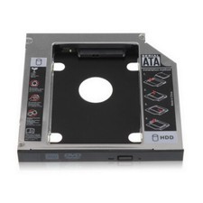 2nd Second Hard Drive Caddy Case For Notebook CD DVD-ROM Bay SATA 12.7mm picture
