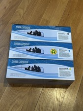 NEW- Set Of 3 - Generic Toner Cartridge Yellow Blue Black NHCE412AU-R picture
