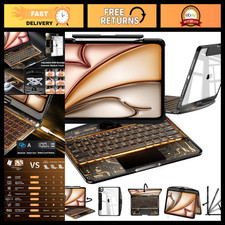 Transparent iPad Keyboard Case for Air 10.9