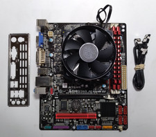 BIOSTAR A75MG Motherboard 8GB RAM, IO Shield *READ #2344 picture