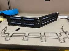 CommScope Cat 6  Angled  Modular Patch Panel 48 Port Used picture