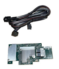 Intel RMS3CC080 SAS 12Gb PCIe 3 Integrated RAID Controller + 2x SAS Cables picture