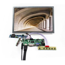 DVI VGA HD LCD Controller Board 12.1 in 1000cd High Brightness 1280x800 LCD picture