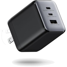 WeGear 100W USB C Wall Charger 3 Port PD PPS Foldable Black picture