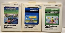 Texas Instruments TI 99/4A Bundle: Alligator Mix/Addition & Subtraction 1 & 2 picture
