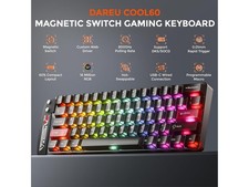 DAREU COOL60 60% Hall Effect Gaming Keyboard with Magnetic Switch, SOCD, 0.01mm picture