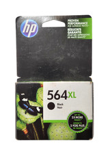 HP 564XL Black Ink Cartridge CN684WN Genuine OEM Sealed New Expiration Nov 2018 picture