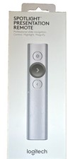 Logitech Spotlight Wireless Rechargeable Presentation Remote Silver-910-004654 picture