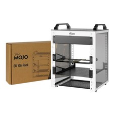 Tecmojo 6U Network Rack, 10 inch Mini Server Rack with 2 6U/10in/White, White picture