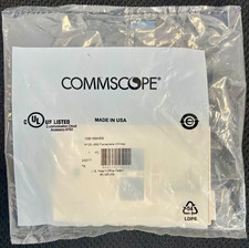 CommScope 2-Port White RJ-45 Faceplate UL Listed M12L-262 MPN 108168469 picture