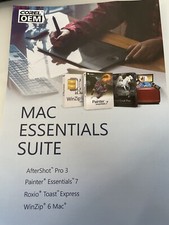 Mac Essentials Suite Package (AfterShot Pro3, Painter, Toast Express, WinZip) picture