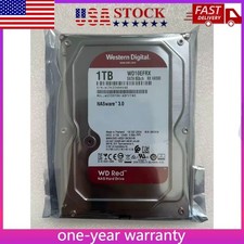 1PCS Western Digital Red 1TB WD10EFRX NASware 3.0 64MB SATA 6Gb/s 3.5 Inch Hard picture