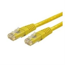 Startech C6Patch6Yl 6Ft Yellow Cat6 Ethernet Cable Rj45 Utp Patch Gigabit picture