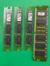 Lot of 4 IBM Vintage RAM Memory Modules 3x 1MB 1Mx9 + 1x 2MB SIMM EN picture