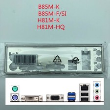 For Asus B85M-K & B85M-F/SI & H81M-K Rear Shield I/O IO Backplate Motherboard picture
