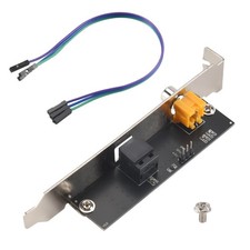 24Bit 192Khz Daughter Card SPDIF Optical and  Out Plate Cable Bracket3287 picture