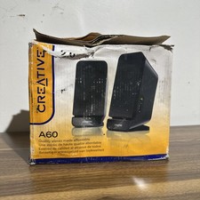 Creative A60 2.0 Desktop Stereo Speaker System – Black – 2W RMS Each picture