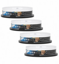PHILIPS BD-R DL 50GB 6X White Inkjet Printable Dual Layer Blu-ray Disc 40 Pack picture