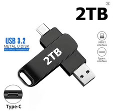 Metal USB 3.2 Flash Drive Dual Type-C 2-In-1 OTG Pendrive picture