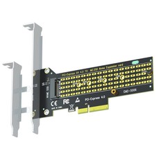 GLOTRENDS PA22110 M.2 NVMe SSD to PCIe 4.0 x4 Adapter 2230-22110 Heatsink Key M picture