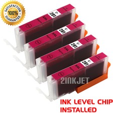 4pk CLI-281XXL Magenta Ink Cartridge for Canon Pixma TS8120 TR8520 TS9520 TS9521 picture