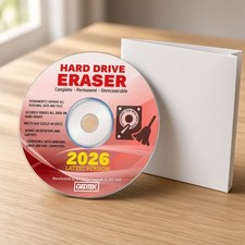 Hard Drive Eraser Disk Wiper Boot & Nuke Format and Destroy Data Clean PC Erase picture