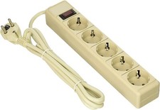 Seven Star 220 Volt Surge Protector 5 Socket Power Strip 220V-240V For Export  picture