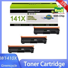 3PK W1410X Replacement Toner for HP 141X Fit for HP LaserJet MFP M139w M140w picture