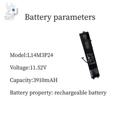 L14M3P24 L14S3P24 Battery For Lenovo Ideapad Xiaoxin 700 R720 Y700-14IS picture