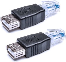 Ethernet to USB Adapter 2PCS for ADSL Modem/Router/Computer Camera/Surveillan... picture