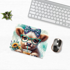 Mouse Pad - Highland Cow - 1 Pc picture
