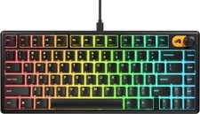 Glorious GMBK 75% Wired Membrane Gaming Keyboard Swappable MX-Comp. Caps READ picture