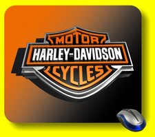 Harley Davidson Motorbike Computer Mouse Pad       ha1 picture