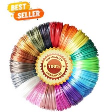 18 Popular Shiny Silk Colors PLA 3D Printer Filament Refill Sample Pack，3D Pe... picture