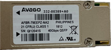 Avago 40Gbps QSFP Transceiver Module AFBR-79EEPZ-NA1/2 332-00389+AO picture