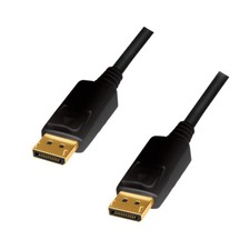 LogiLink CD0101 DisplayPort cable 2 m Black picture