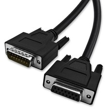 DB15 15 Pin Serial Extension Cable 5 Ft 1.5M Female To Male SC910S07FM picture