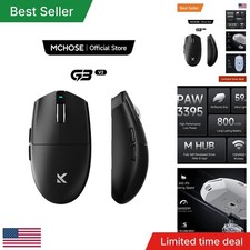 G3 V2 Wireless Gaming Mouse PAW 3395 Sensor Tri Mode 800mAh All Around picture