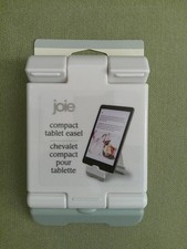 Joie Compact (Foldable) Tablet Easel Stand, White with Green picture
