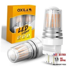 LED Bulb Super Bright 600% 3156 3057 4157 3457A Turn Signal 3157 Amber Yellow picture