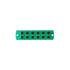 Leviton 5F100-2VC SDX Precision Molded Fiber Adapter Plate (GREEN) picture