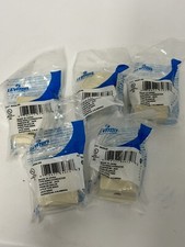 Leviton CAT 4625A-24I 4-Conductor Surface Mount Jack Type 625A2 - Lot of 5 picture