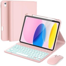 RAYMCRAFT Keyboard Case & Mouse for iPad 10th/11th Gen 10.9