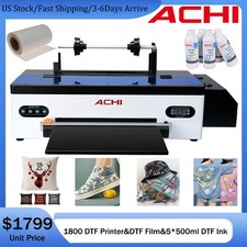 Epson Printhead A3 1800 DTF Printer Direct to Trasnfer Film T-shirt Print & Ink picture