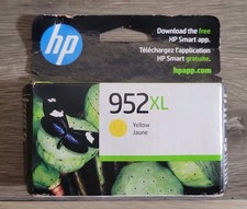 Genuine HP 952XL High Yield Yellow Original Ink Cartridge L0S67AN Option 140 picture