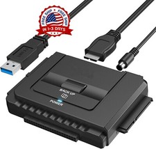 Kit adaptador de disco duro externo para disco duro HDD/SSD universal negro NEW picture